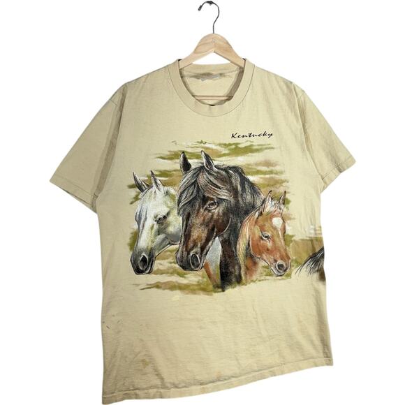 Vintage Kentucky Horse Tee L - Picture 4 of 7